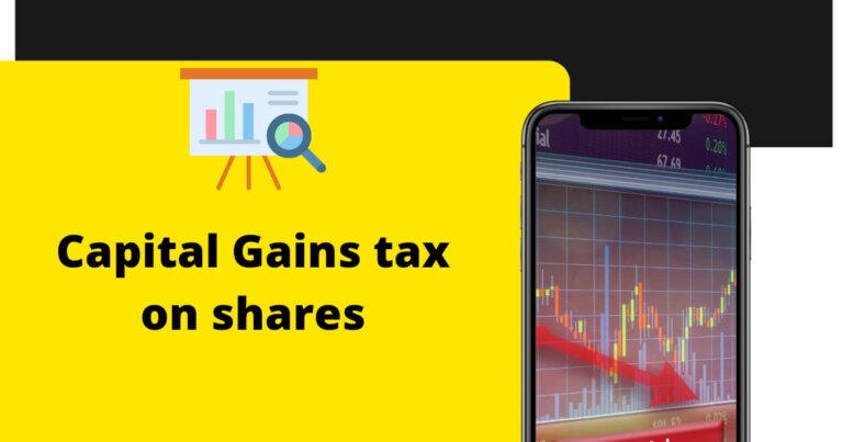 Capital gains tax on shares